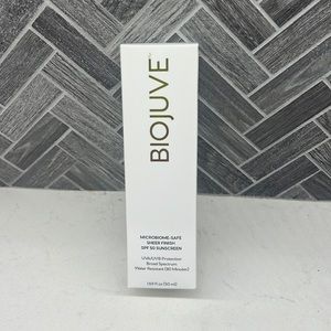 Biojuve sheer finish SPF 50 sunscreen